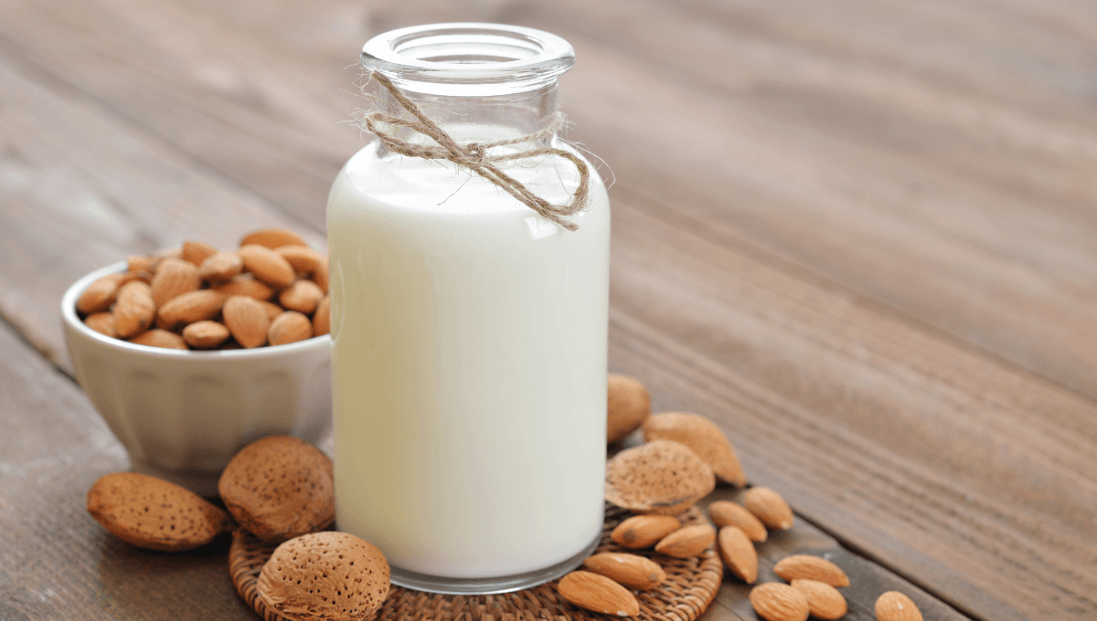 Leche de almendras para diabéticos, ¡muy fácil de preparar!