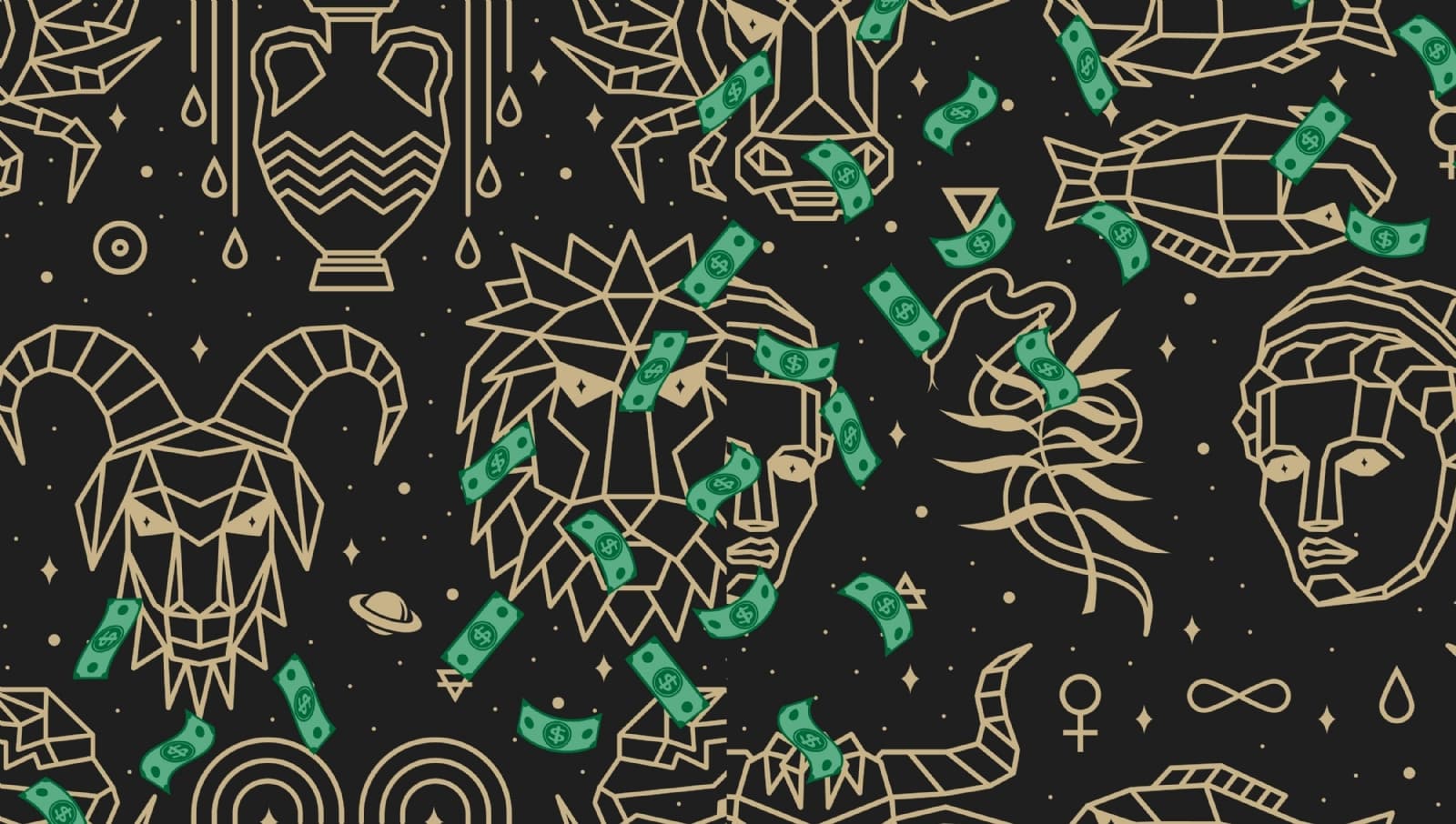 Estos son los signos del zodiaco más afortunados con el dinero
