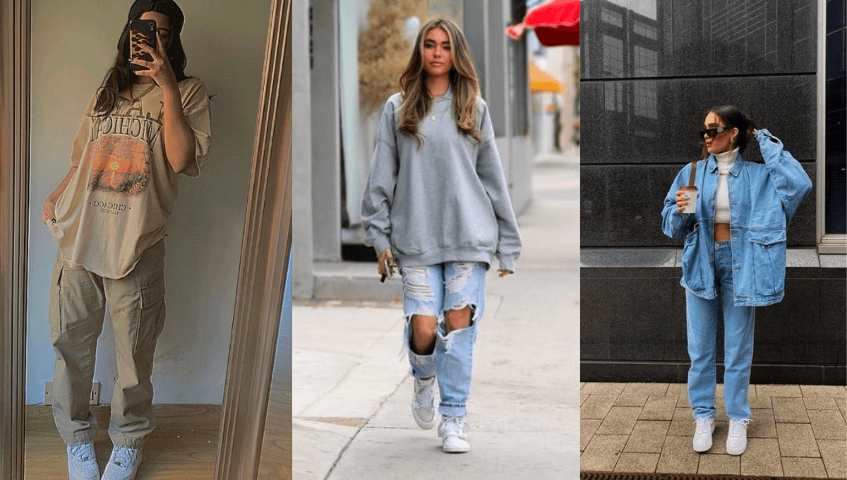 5 ideas para llevar ropa oversize y lucir icónica a la moda