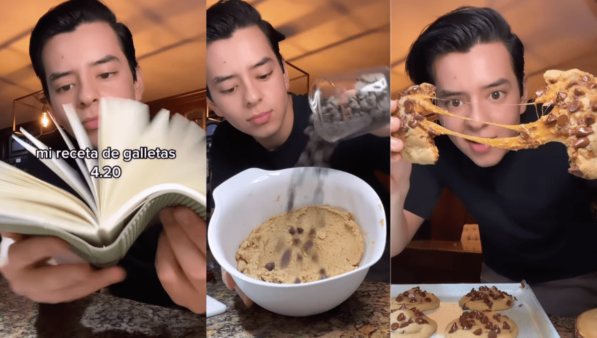 Prepara estas galletas de chocolate "monchosas" del tiktoker Roberto Cotaa