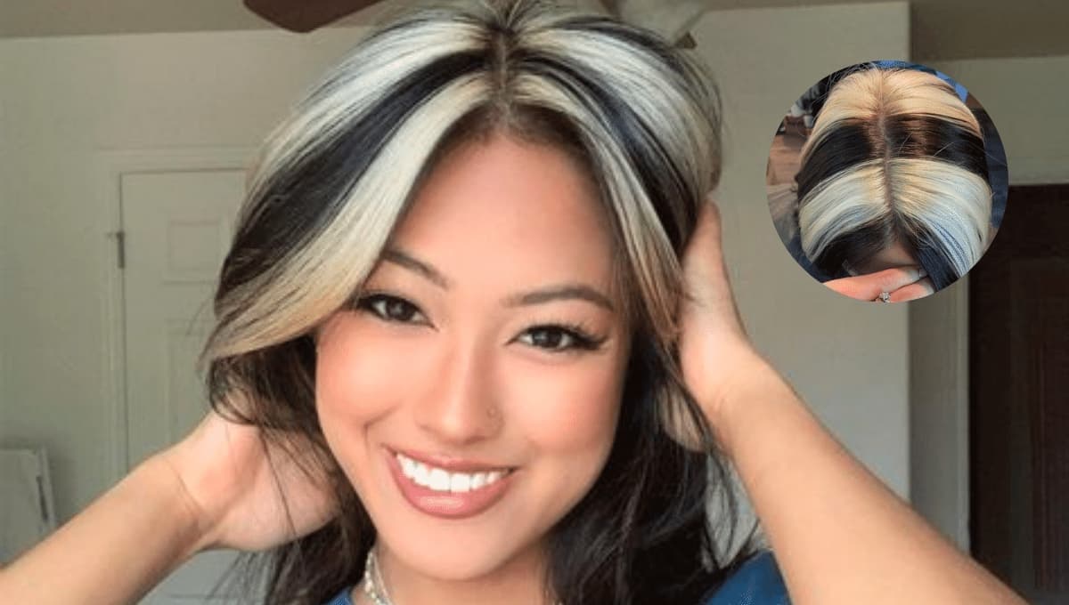 Mechas chunky, el look que dará luz rubia a tu cabello oscuro