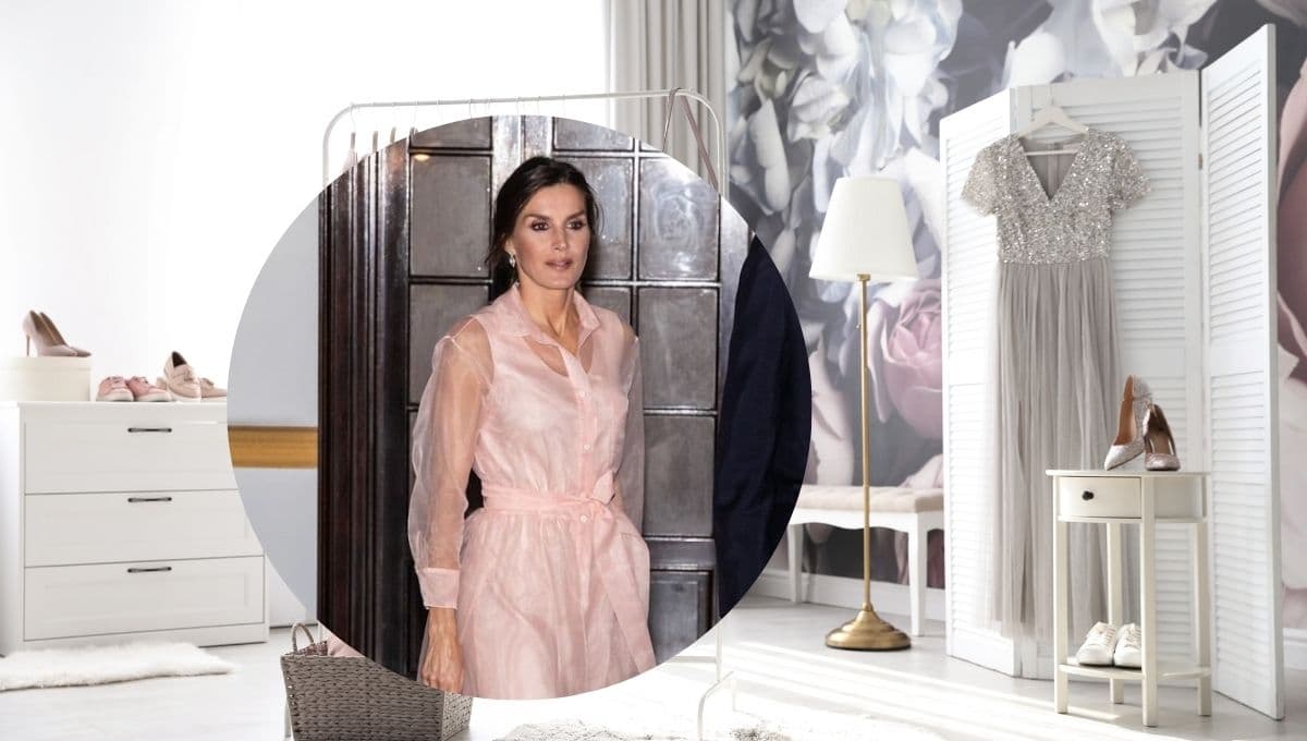 La reina Letizia muestra cómo llevar vestido transparente a los casi 50 años