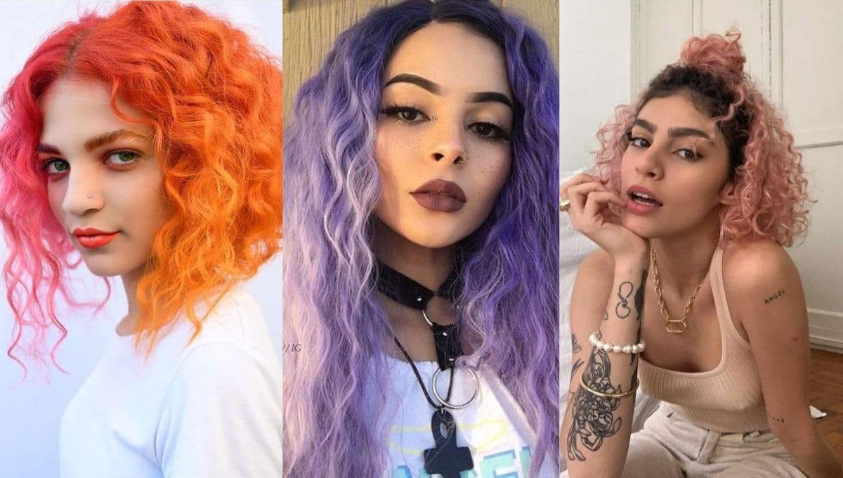 ¡Atrévete! Usa los mejores tintes fantasía para cabello rizado sin maltratarlo