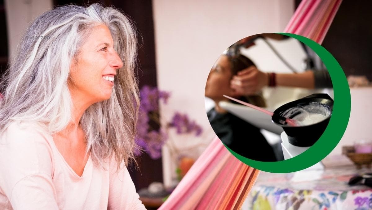 ¡Sin shampoo! ASÍ puedes matizar tus canas naturalmente con un solo ingrediente