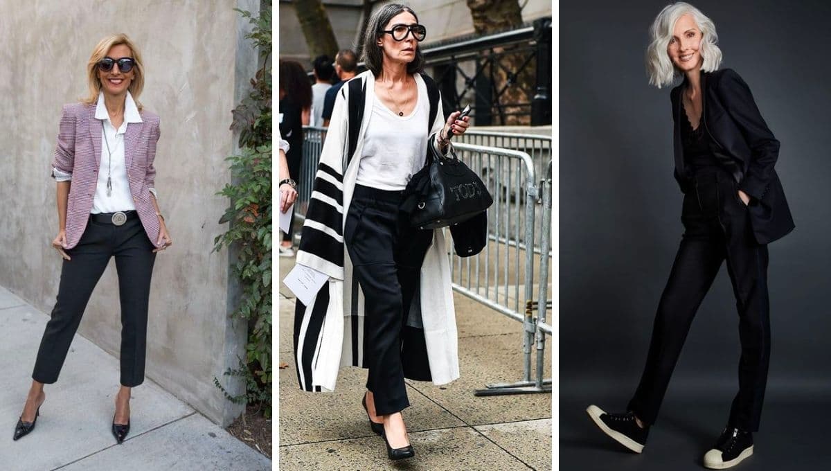 ¿Cómo vestir sencilla y elegante a la vez a los 50 años?