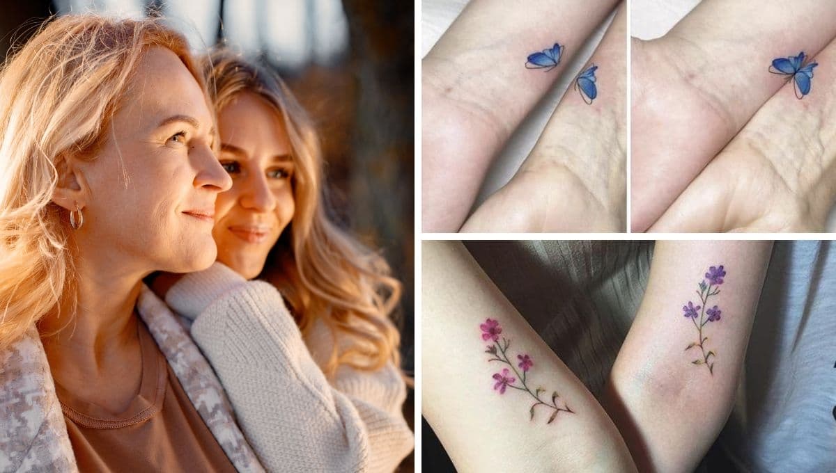 5 tatuajes pequeños para demostrar el amor de madre e hija