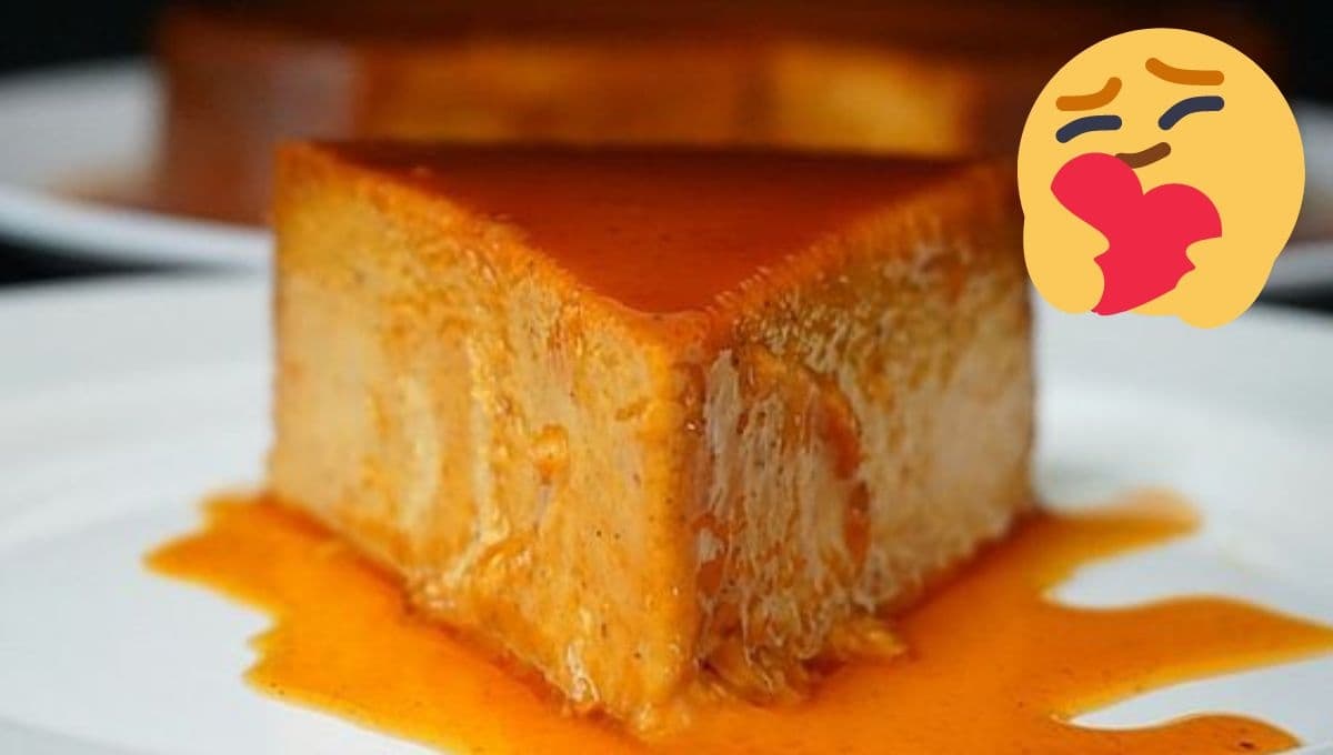 Prepara este rico flan napolitano a baño María sin horno | RECETA