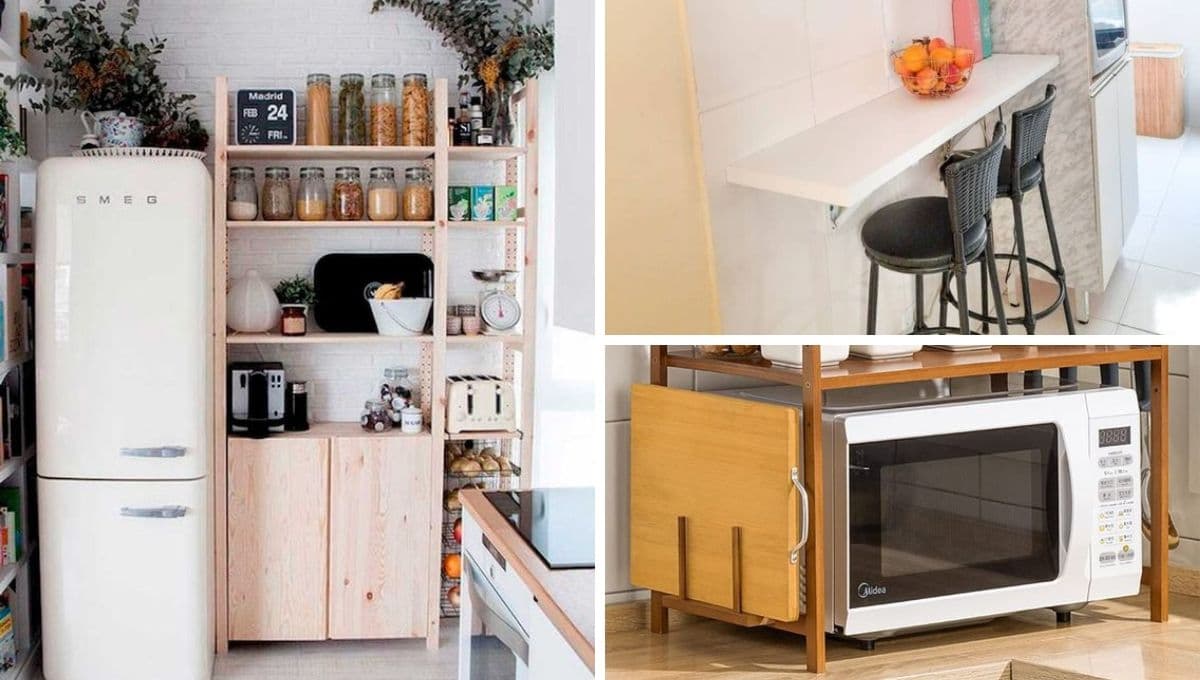 5 ideas para acomodar muebles aesthetic en una cocina pequeña