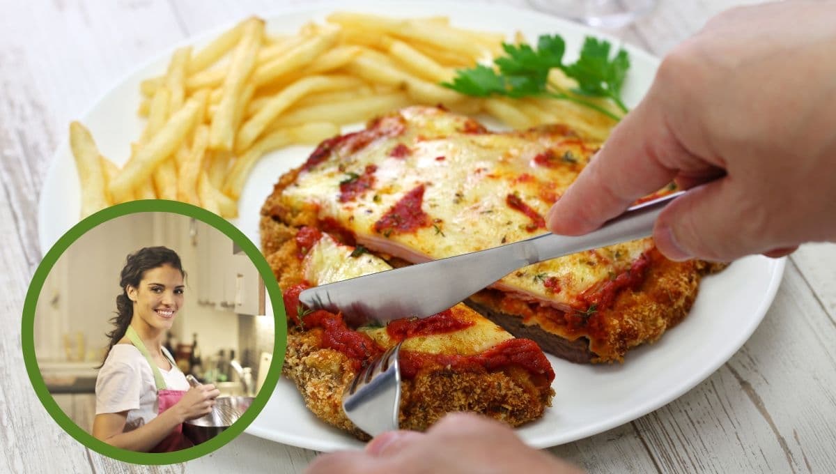 Disfruta esta rica receta con milanesa de res sin empanizar