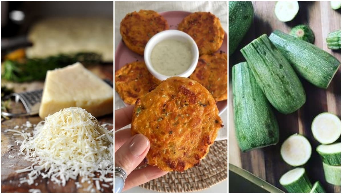 Prepara esta receta de tortitas de calabaza con queso parmesano, rápida y deliciosa