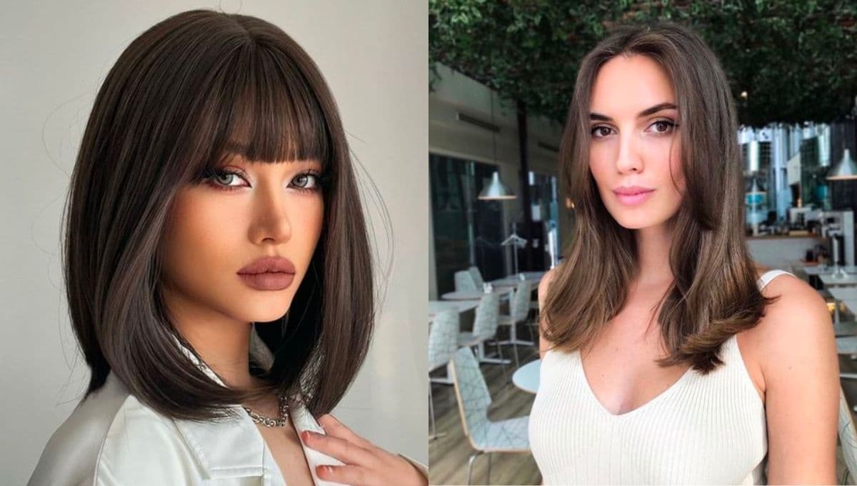 El mejor corte de cabello para cuello corto y cara redonda