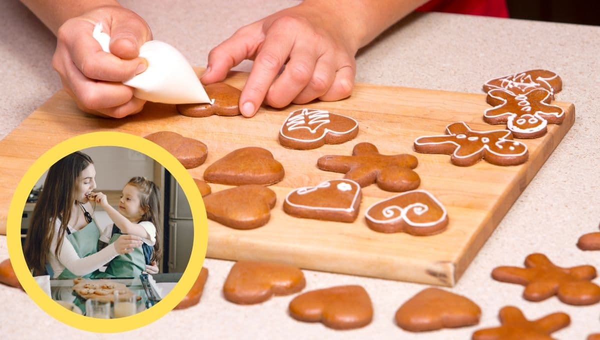 Prepara unas ricas galletas de jengibre navideñas con esta receta casera