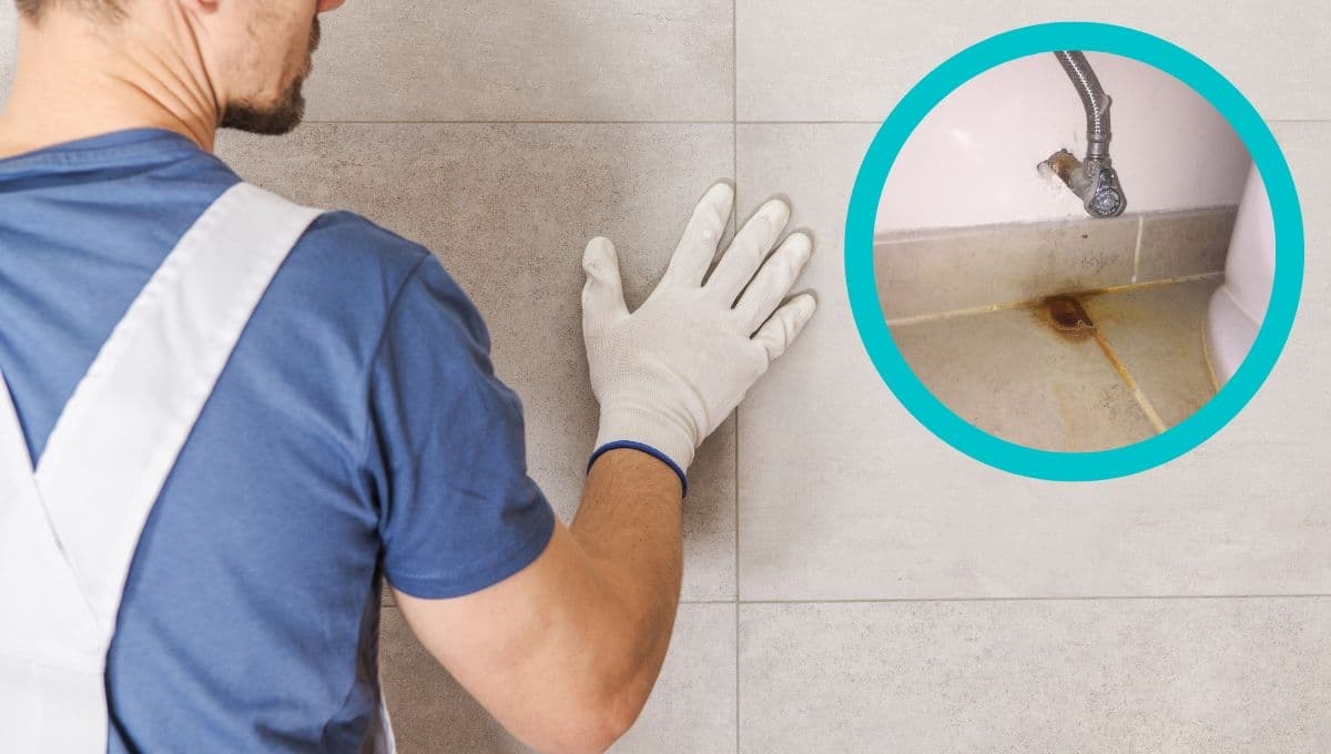 ¿Cómo quitar manchas de óxido de la cerámica del baño?