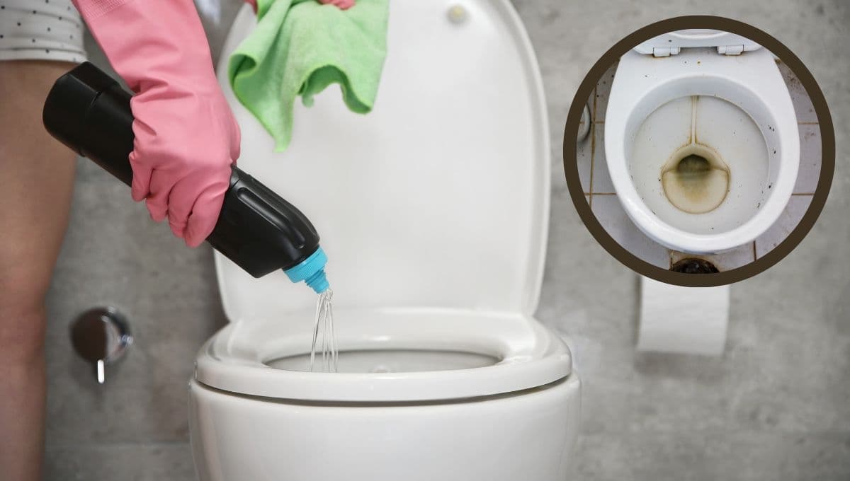 ¿Cómo quitar el sarro amarillo de la taza del baño?