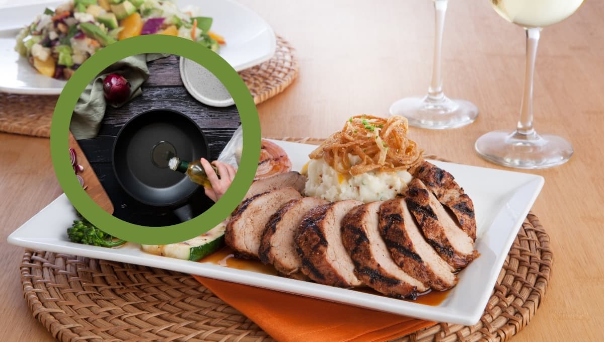 Prepara esta receta de lomo de cerdo relleno al sartén SIN horno para tu cena navideña