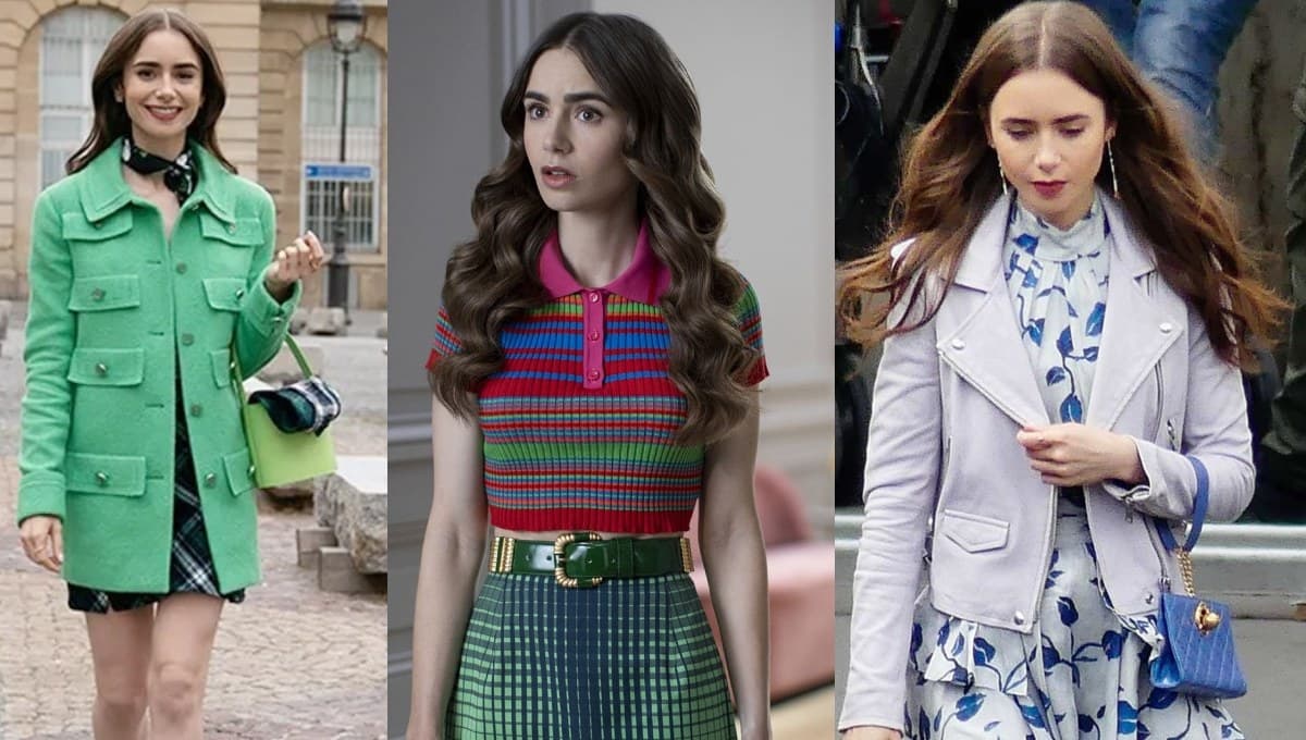 5 outfits de Emily en París para lucir elegante y sofisticada en tu cena de Navidad