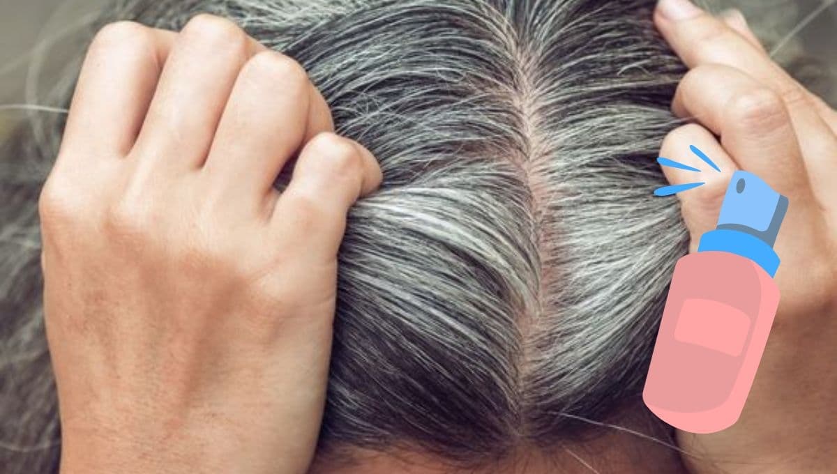 Elimina las canas con ESTE ingrediente que ya tienes en la cocina