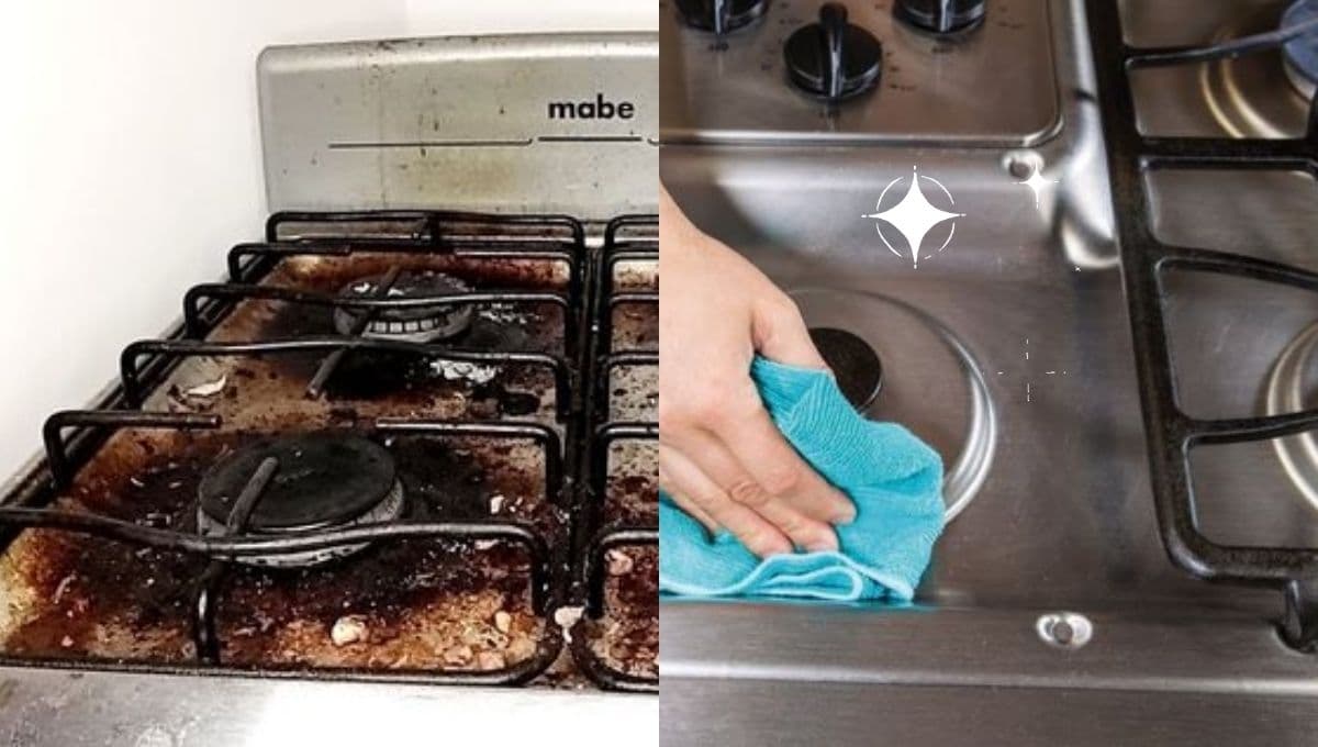 ¿Cómo quitar las manchas de la estufa de acero inoxidable?