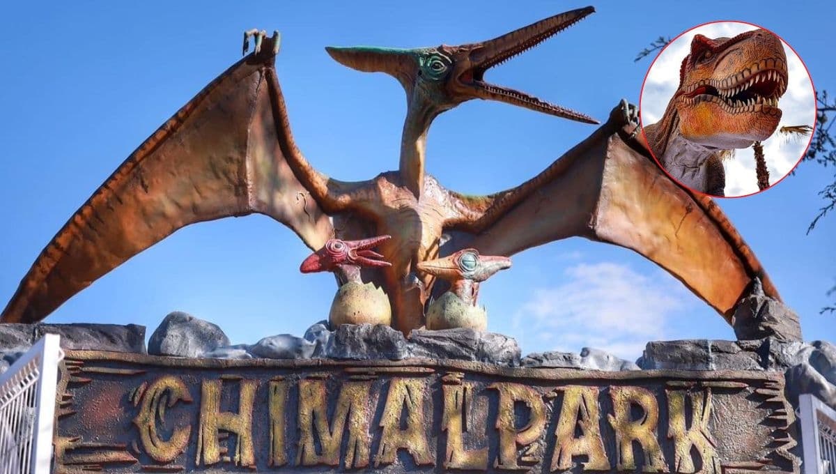 Conoce Chimalpark, el nuevo parque de dinosaurios gigantes cerca de la CDMX
