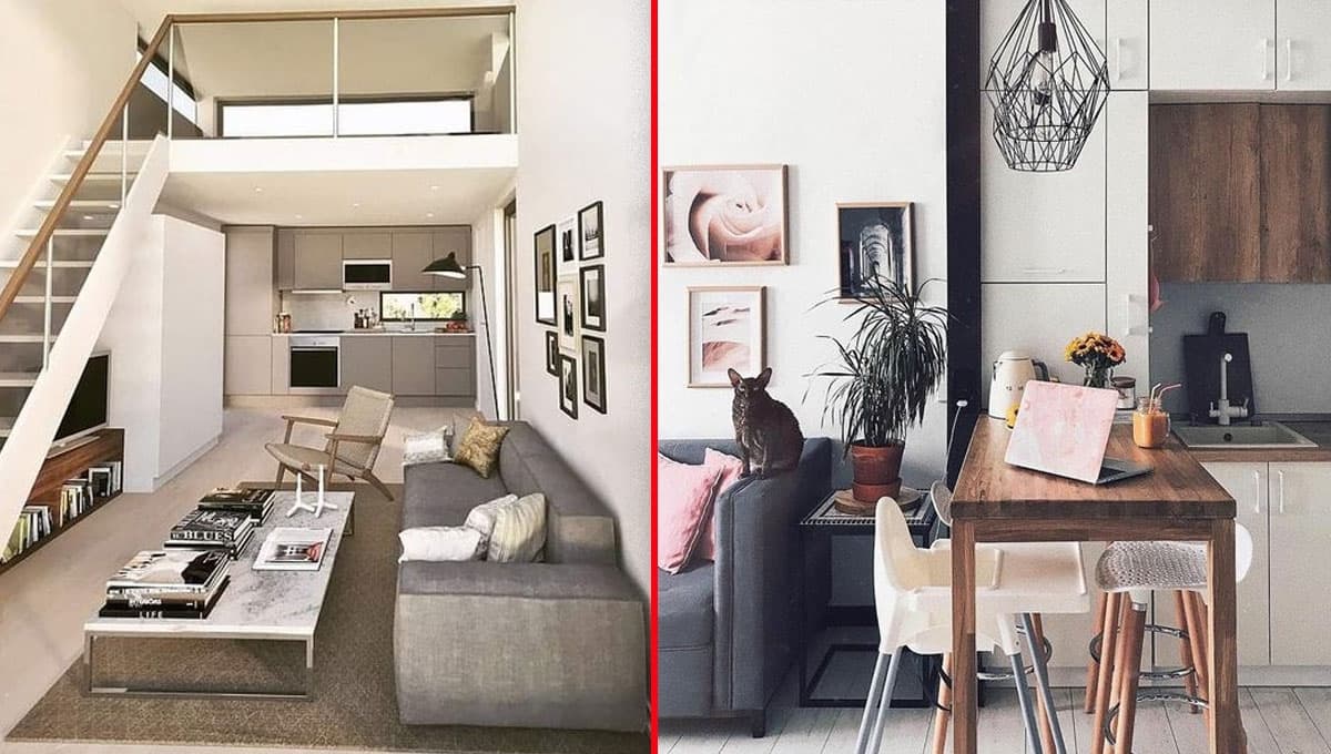 Arregla tu casa: 5 formas de decorar una sala, comedor y cocina juntos