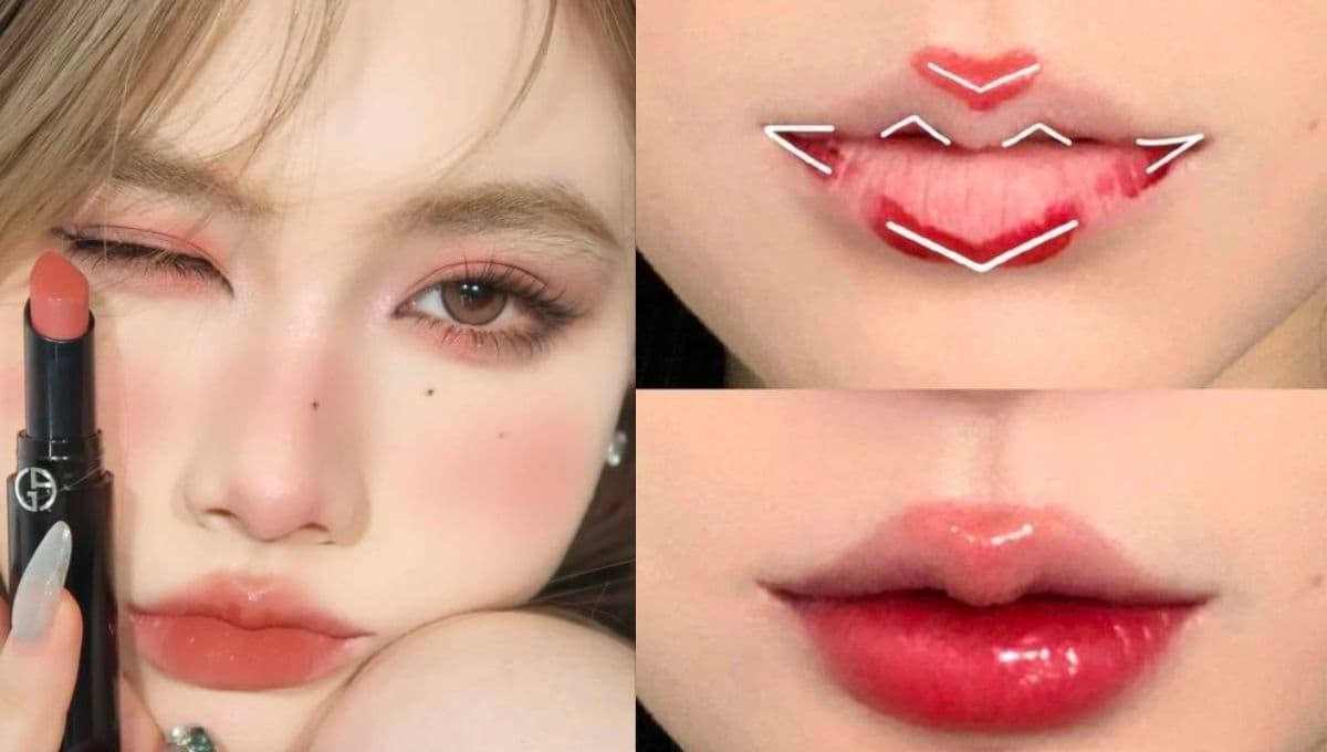 Douyin, el estilo para conseguir unos labios rosados, gruesos y atractivos