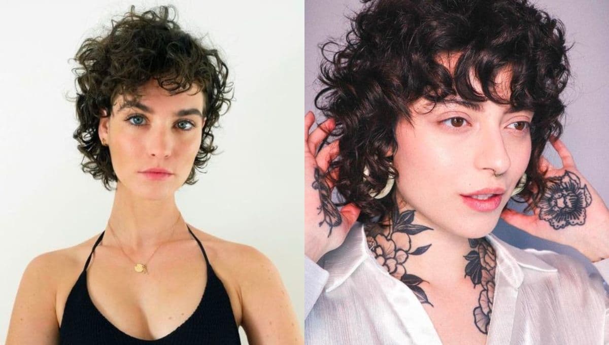 Rounded shag, el corte de cabello que realza tus rizos naturalmente a los 50