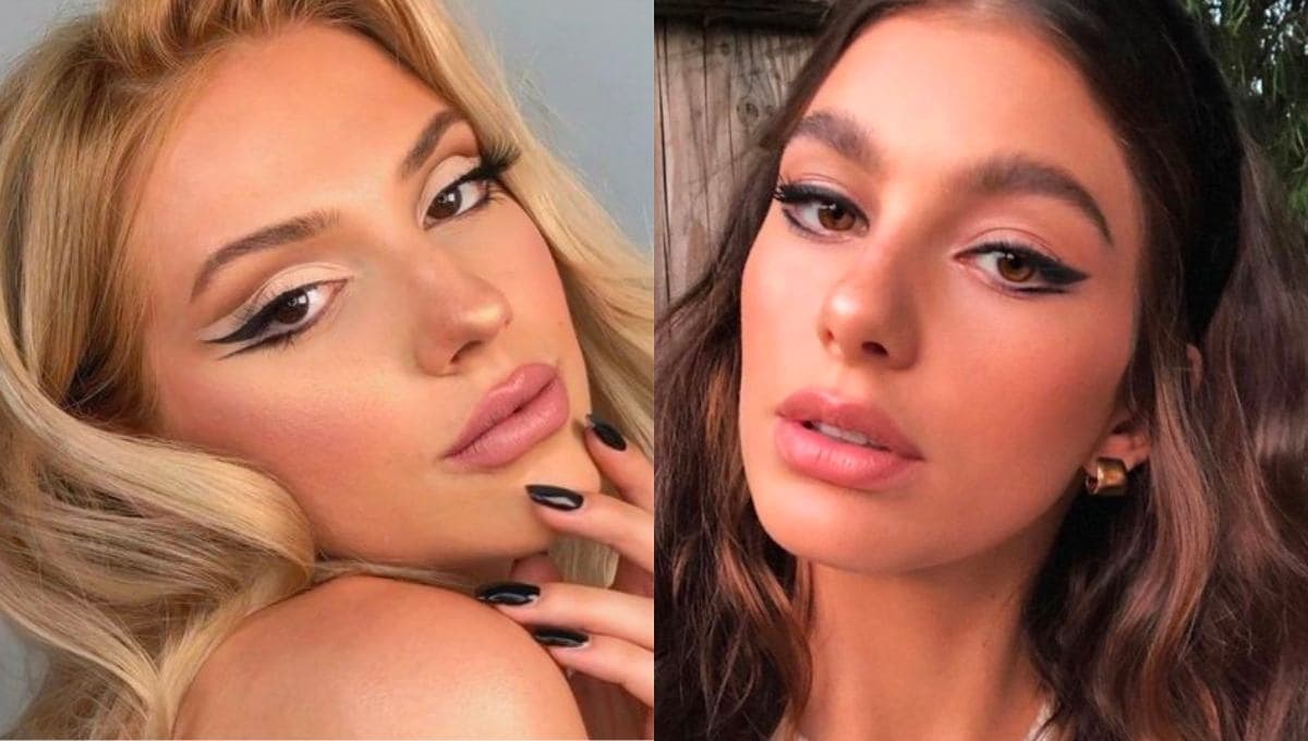 Split eyeliner, el delineado dividido para que tus ojos se vean grandes