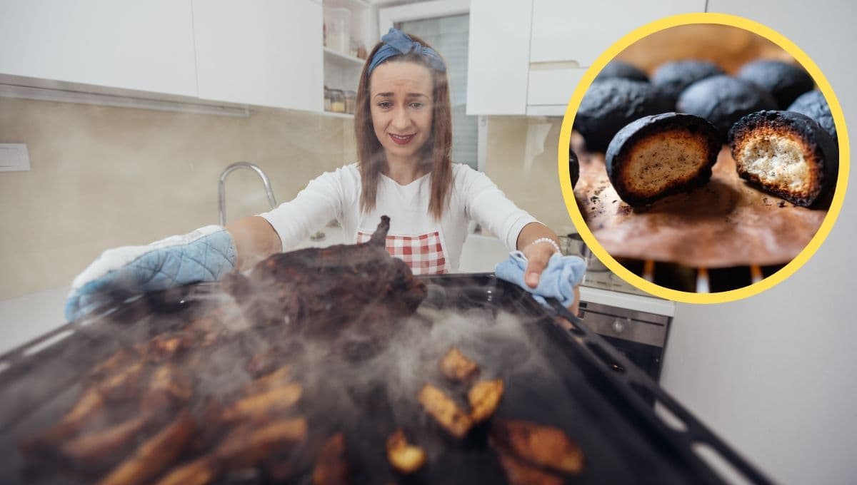 3 trucos definitivos para quitarle el sabor a quemado a la comida