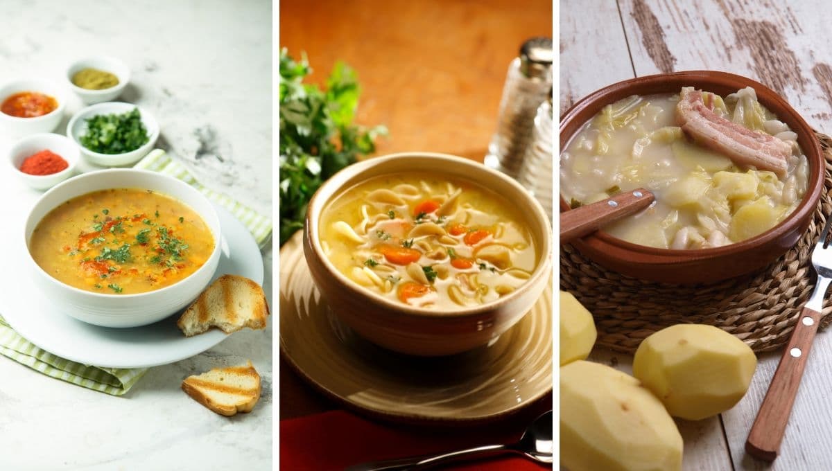 ¿Cuáles son las diferencias entre caldo, consomé y sopa?