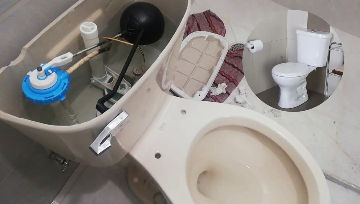 ¿Cómo eliminar el sarro del tanque del inodoro?