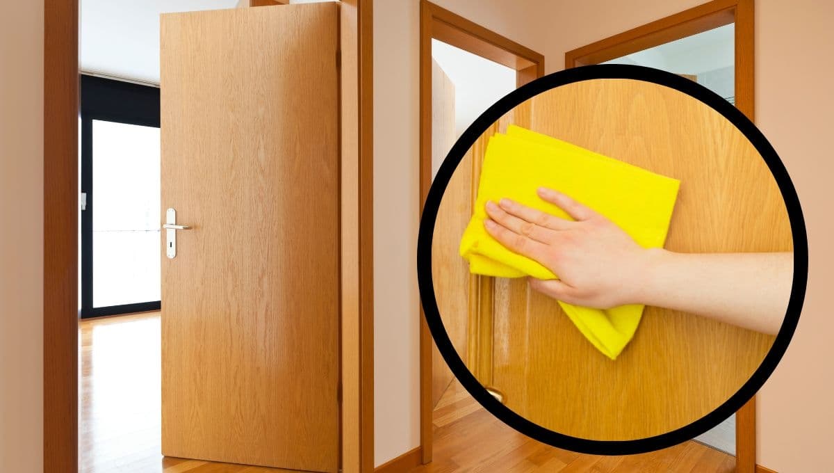 ¿Qué hacer cuando la puerta de madera se hincha por la humedad?