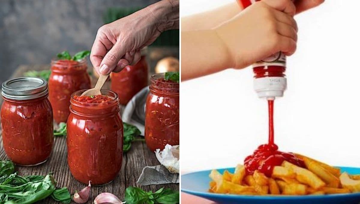 No son iguales: ESTA es la diferencia entre la salsa de tomate y la catsup