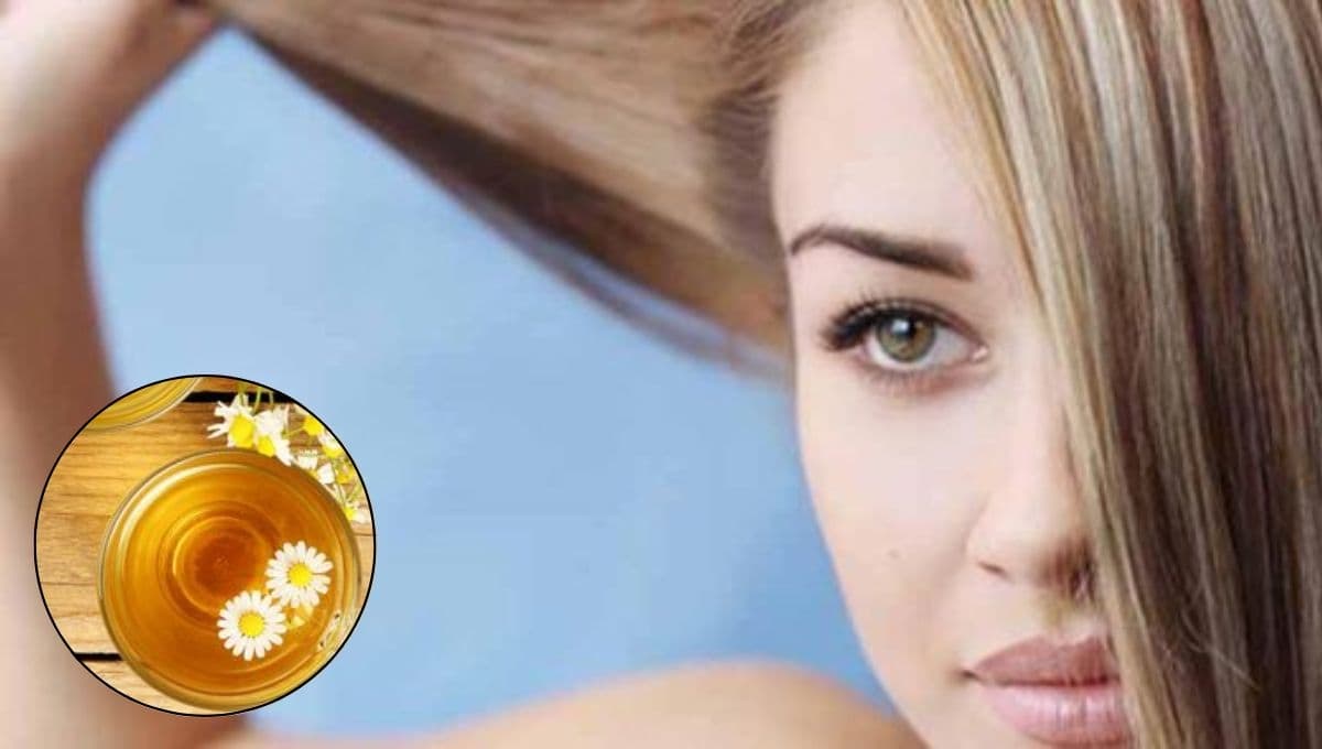 ¿Cómo usar manzanilla para aclarar el cabello?