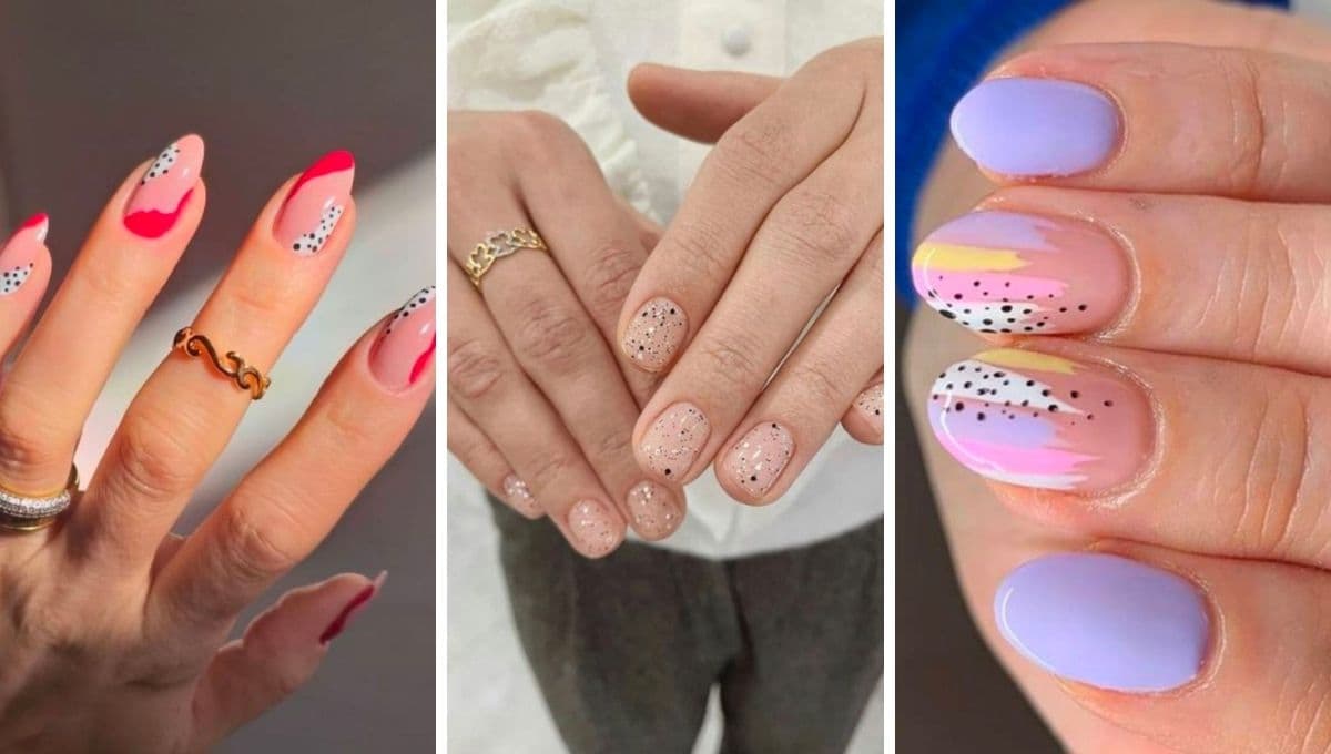 Manicura moteada: 5 diseños de uñas salpicadas que te harán lucir chic