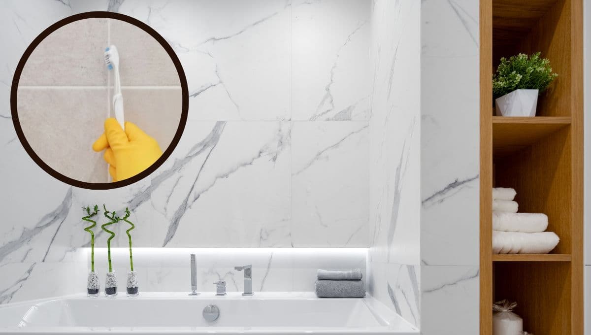 El mejor remedio casero para quitar las manchas amarillas del azulejo del baño