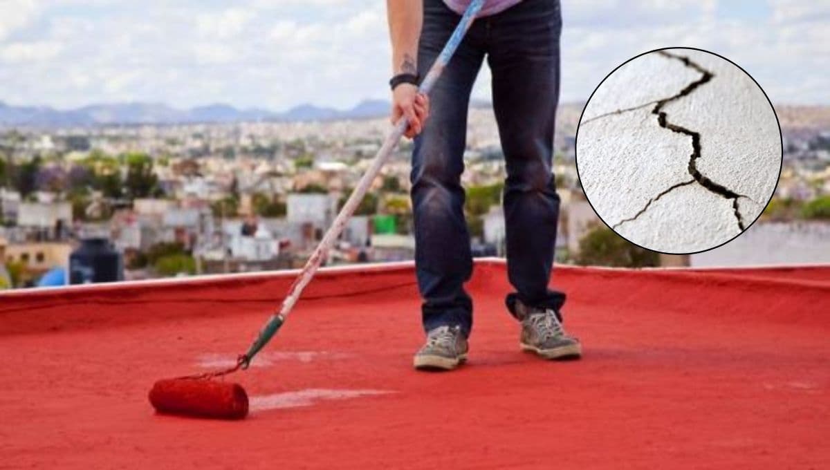 ¿Cómo impermeabilizar una azotea con grietas?