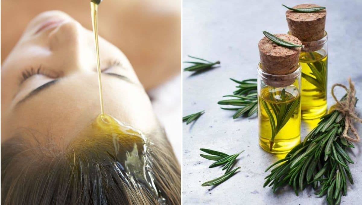 ¿Cómo hacer mascarilla de aceite de romero para el cabello?