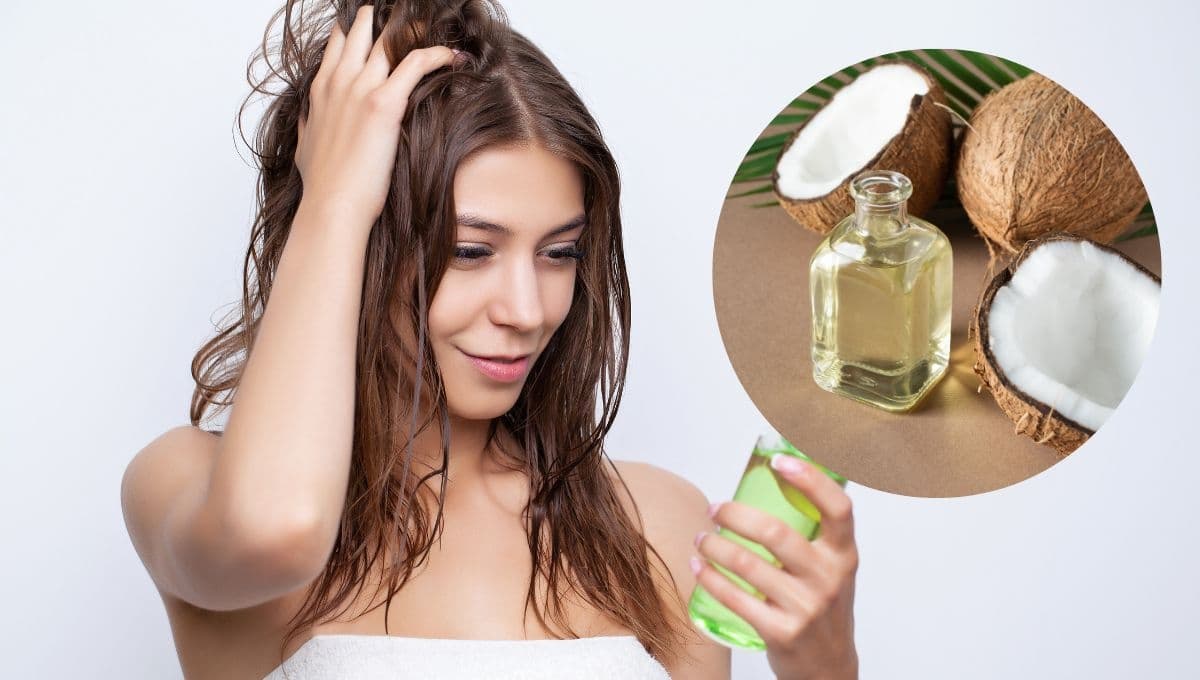 ¿Cómo hacer una mascarilla de aceite de coco para el pelo?