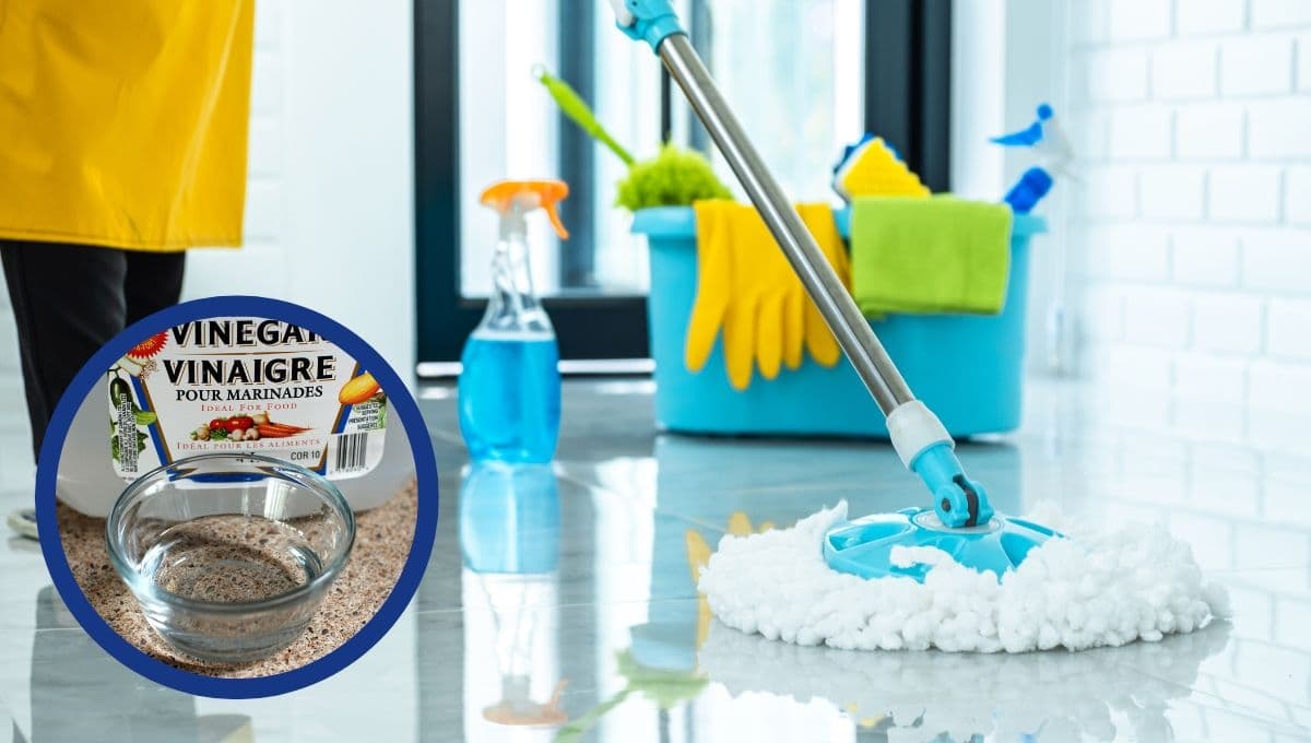 ¿Cómo usar vinagre para limpiar pisos?