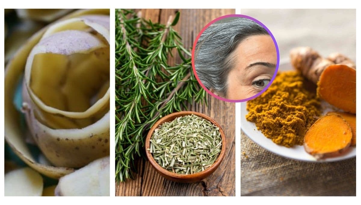La mejor forma de oscurecer las canas naturalmente y ocultarlas en el cabello