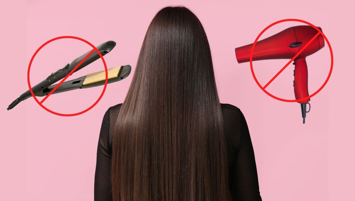 ¿Cómo alisar el cabello sin plancha y sin secador?