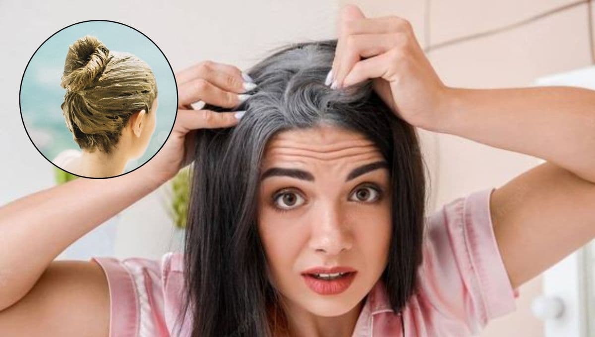 ¿Cómo oscurecer las canas con henna?