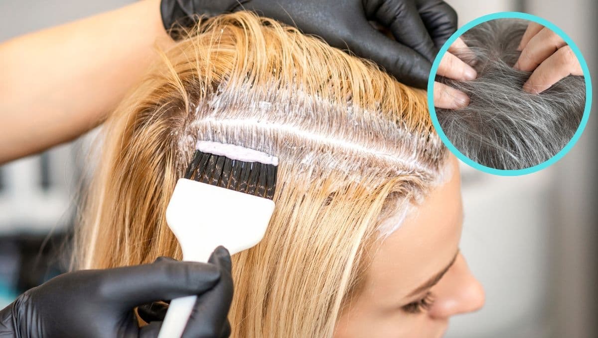 ¿Cómo pintar el cabello con canas con mejor resultado?