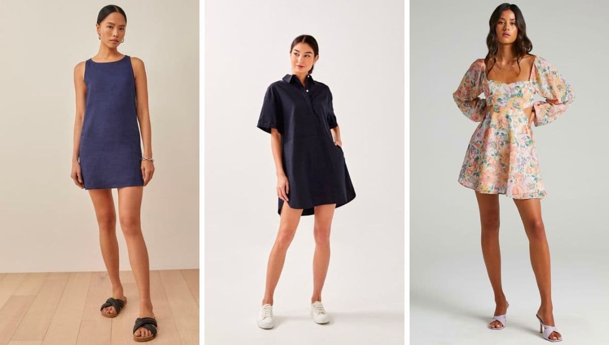 5 vestidos cortos para sentirte fresca a los 40 años