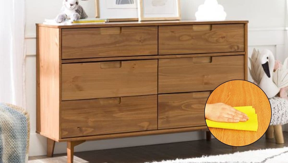 La mezcla casera para limpiar muebles de madera sin dañarlos