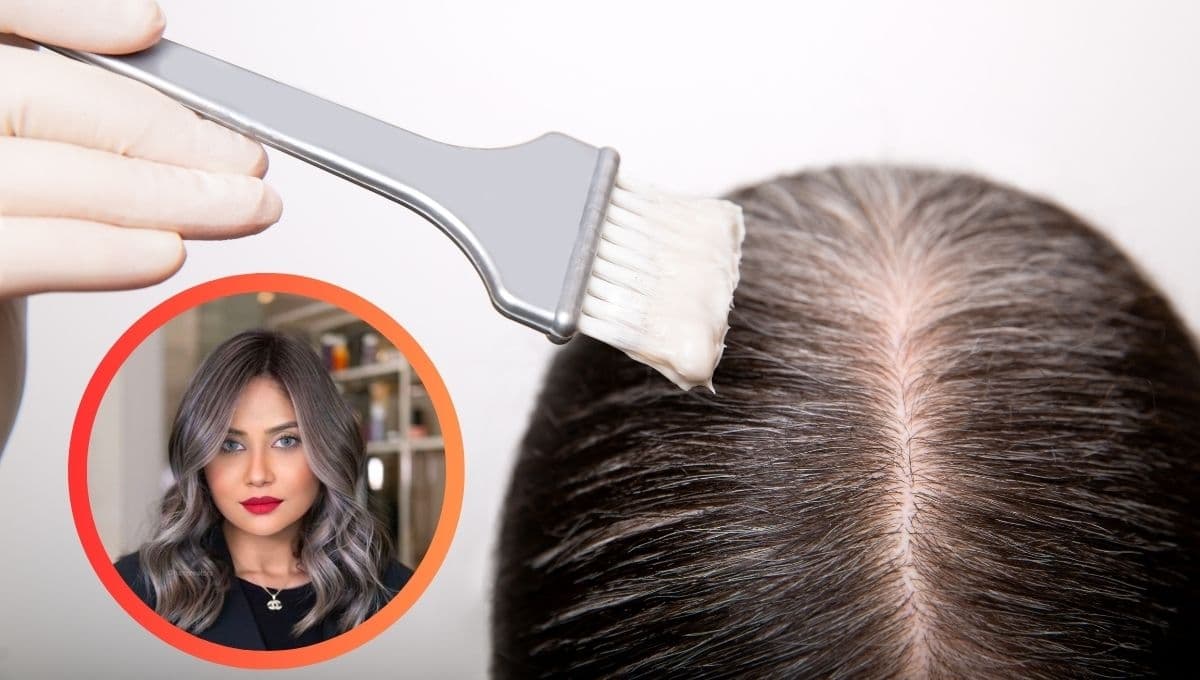 ¿Cómo hacer que las canas parezcan reflejos?