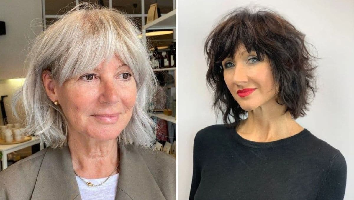 3 razones por las que toda mujer mayor de 50 años debe probar el corte shag bob