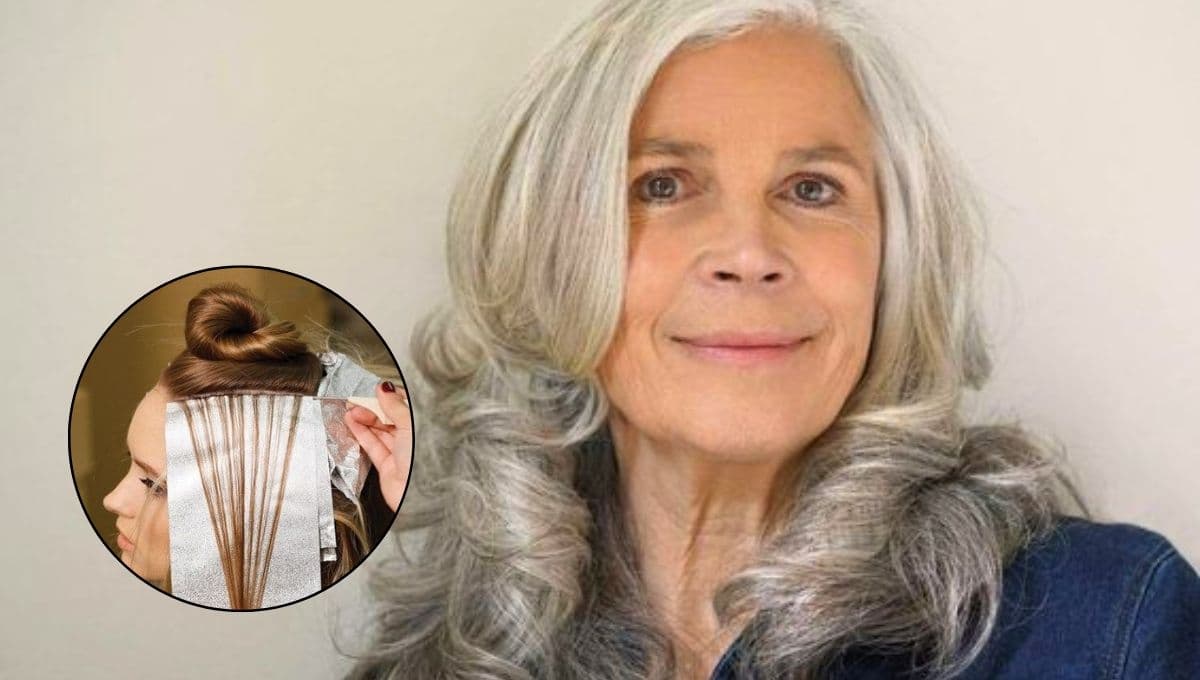 ¿Qué color de reflejos disimula las canas?