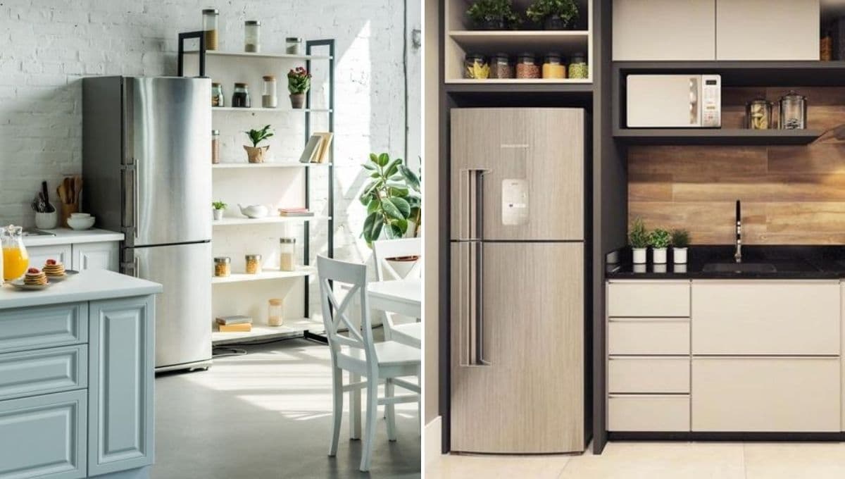 ¿Cómo acomodar un refrigerador en una cocina pequeña?