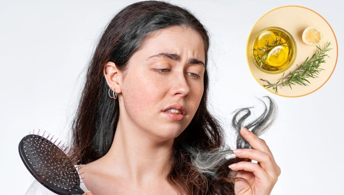 ¿Cómo ocultar las canas con romero y aceite de oliva?